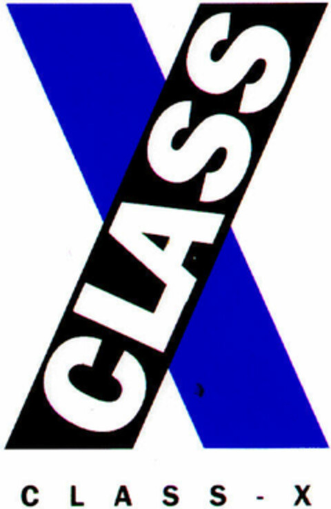 CLASS-X Logo (DPMA, 16.02.1996)