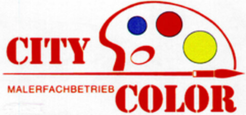 CITY MALERFACHBETRIEB COLOR Logo (DPMA, 10/14/1996)