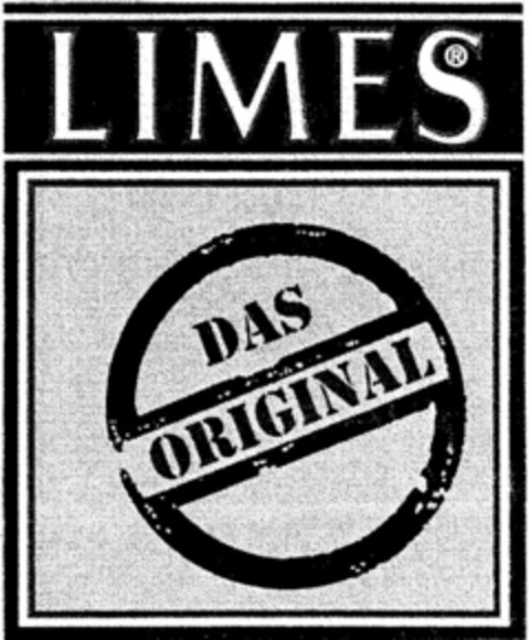 LIMES DAS ORIGINAL Logo (DPMA, 07.03.1997)
