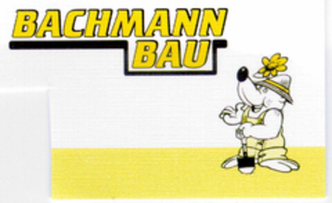 BACHMANN BAU Logo (DPMA, 05.07.1997)