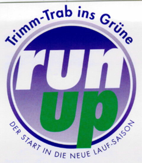 Trimm-Trab ins Grüne run up Logo (DPMA, 01/24/1998)