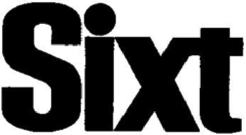 Sixt Logo (DPMA, 02.12.1998)