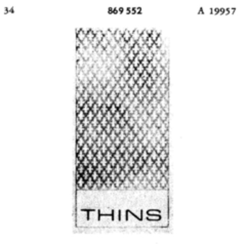 THINS Logo (DPMA, 01/28/1969)