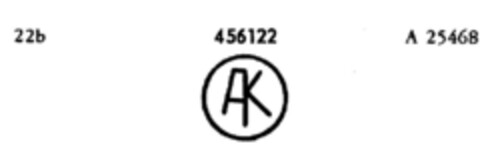 AK Logo (DPMA, 01/24/1933)