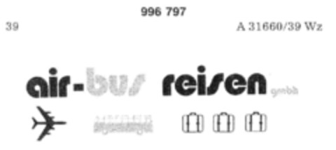 air-bus reisen gmbh Logo (DPMA, 02.04.1979)