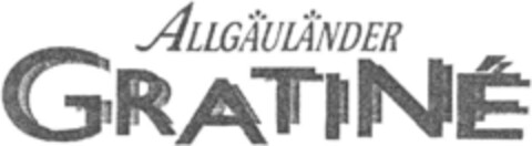 ALLGÄULÄNDER GRATINE Logo (DPMA, 30.06.1993)