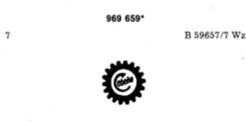 Cebeha Logo (DPMA, 22.12.1977)