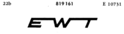 EWT Logo (DPMA, 03.03.1965)