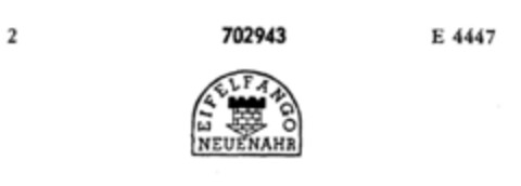 EIFELFANGO NEUENAHR Logo (DPMA, 22.05.1956)