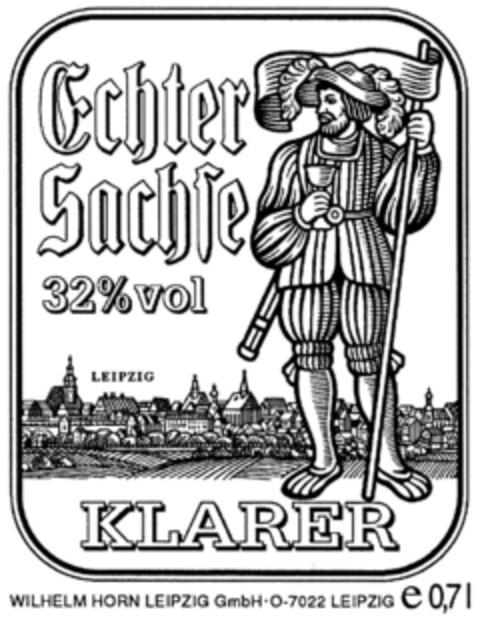 Echter Sachse Logo (DPMA, 10.06.1991)