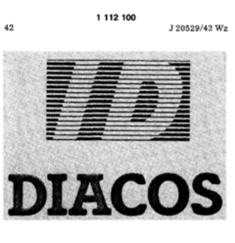 ID DIACOS Logo (DPMA, 19.11.1985)