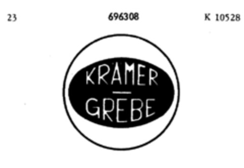 KRÄMER-GREBE Logo (DPMA, 08.07.1955)