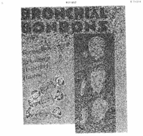 BRONCHIAL-BONBONS Logo (DPMA, 13.04.1974)