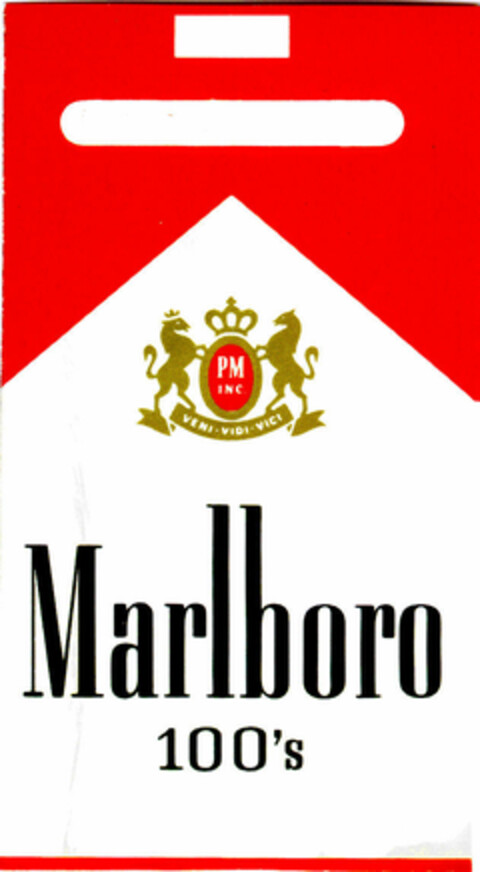 Marlboro 100`s Logo (DPMA, 11.03.1981)