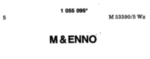 M & ENNO Logo (DPMA, 09/07/1983)