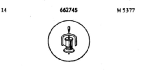 662745 Logo (DPMA, 05.11.1952)