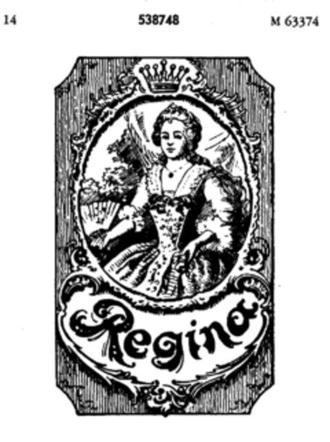Regina Logo (DPMA, 30.01.1911)