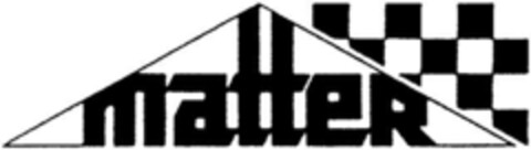 matteR Logo (DPMA, 20.07.1993)