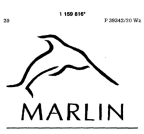 MARLIN Logo (DPMA, 04/03/1990)