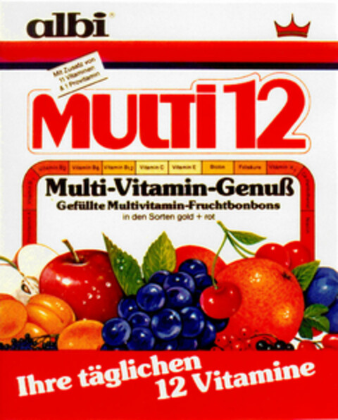 albi MULTi 12 Logo (DPMA, 05.11.1983)