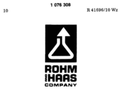 ROHM AND HAAS COMPANY Logo (DPMA, 28.01.1984)