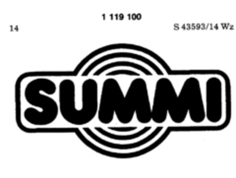 SUMMI Logo (DPMA, 25.07.1986)