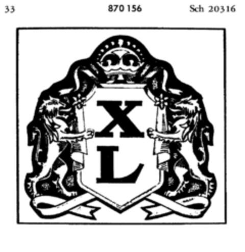 XL Logo (DPMA, 12/27/1967)