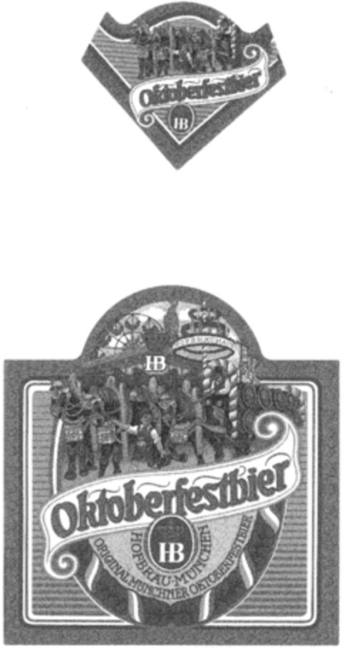 HB Oktoberfestbier HOFBRÄU MÜNCHEN Logo (DPMA, 04/26/1994)