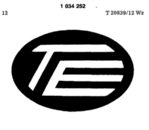 TE Logo (DPMA, 01/28/1981)