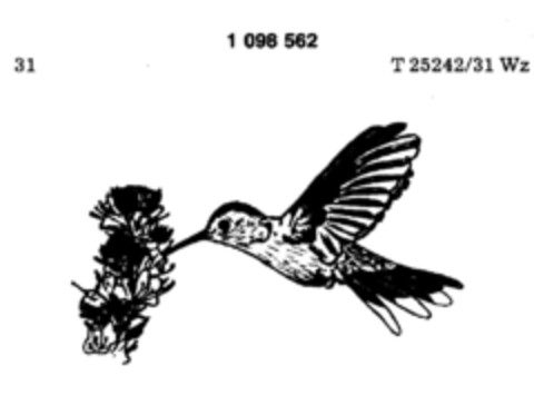 1098562 Logo (DPMA, 22.01.1986)