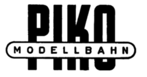 PIKO MODELLBAHN Logo (DPMA, 08/09/1954)