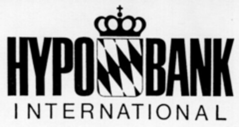 HYPO BANK INTERNATIONAL Logo (DPMA, 16.08.1990)