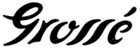 Grossé Logo (DPMA, 22.11.2000)