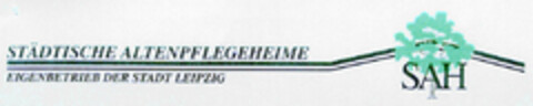 SAH STÄDTISCHE ALTENPFLEGEHEIME Logo (DPMA, 05/21/2001)