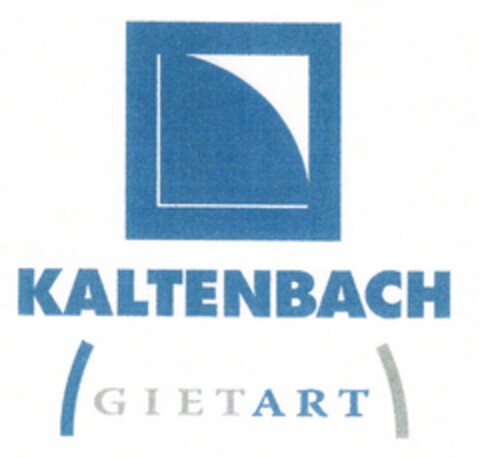 KALTENBACH GIETART Logo (DPMA, 15.09.2010)