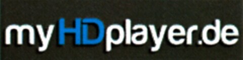 myHDplayer.de Logo (DPMA, 05.02.2013)