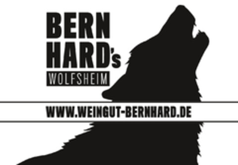 BERN HARD's WOLFSHEIM WWW.WEINGUT-BERNHARD.DE Logo (DPMA, 19.05.2014)