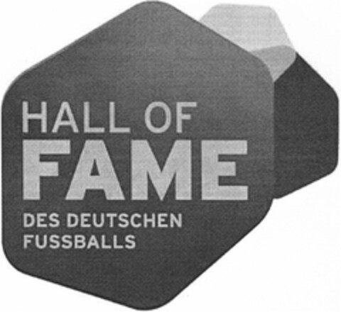 HALL OF FAME DES DEUTSCHEN FUSSBALLS Logo (DPMA, 07.07.2014)