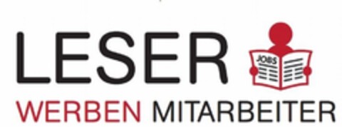 LESER WERBEN MITARBEITER Logo (DPMA, 13.07.2015)