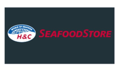 H & C WORLD OF SEAFOOD SEAFOODSTORE Logo (DPMA, 01/19/2017)