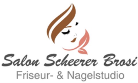 Salon Scheerer Brosi Friseur- & Nagelstudio Logo (DPMA, 25.07.2017)