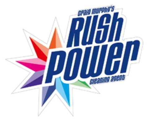 craig murphy's Rush Power cleaning agent Logo (DPMA, 16.08.2018)