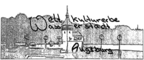 Weltkulturerbe Wasserstadt Augsburg Logo (DPMA, 03.08.2019)