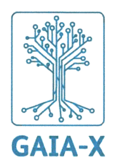 GAIA-X Logo (DPMA, 24.04.2020)