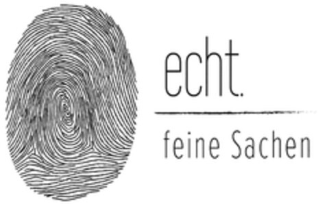 echt. feine Sachen Logo (DPMA, 02/23/2021)