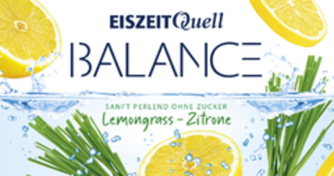 EISZEITQuell BALANCE SANFT PERLEND OHNE ZUCKER Lemongrass - Zitrone Logo (DPMA, 15.03.2024)