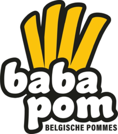 baba pom BELGISCHE POMMES Logo (DPMA, 25.07.2024)