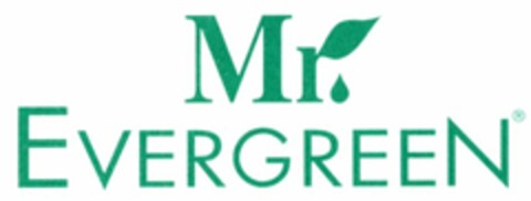 Mr. EVERGREEN Logo (DPMA, 13.05.2003)