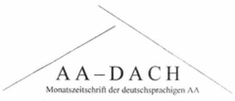 AA - DACH Monatszeitschrift der deutschsprachigen AA Logo (DPMA, 08.11.2004)