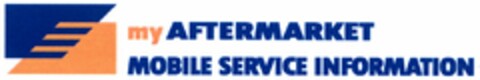 my AFTERMARKET MOBILE SERVICE INFORMATION Logo (DPMA, 14.12.2004)